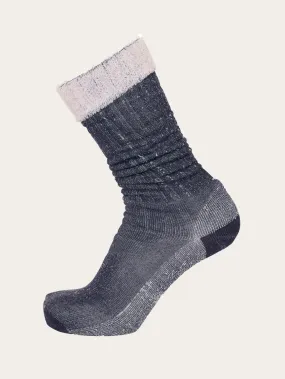 1 pack high terry wool sock - Total Eclipse