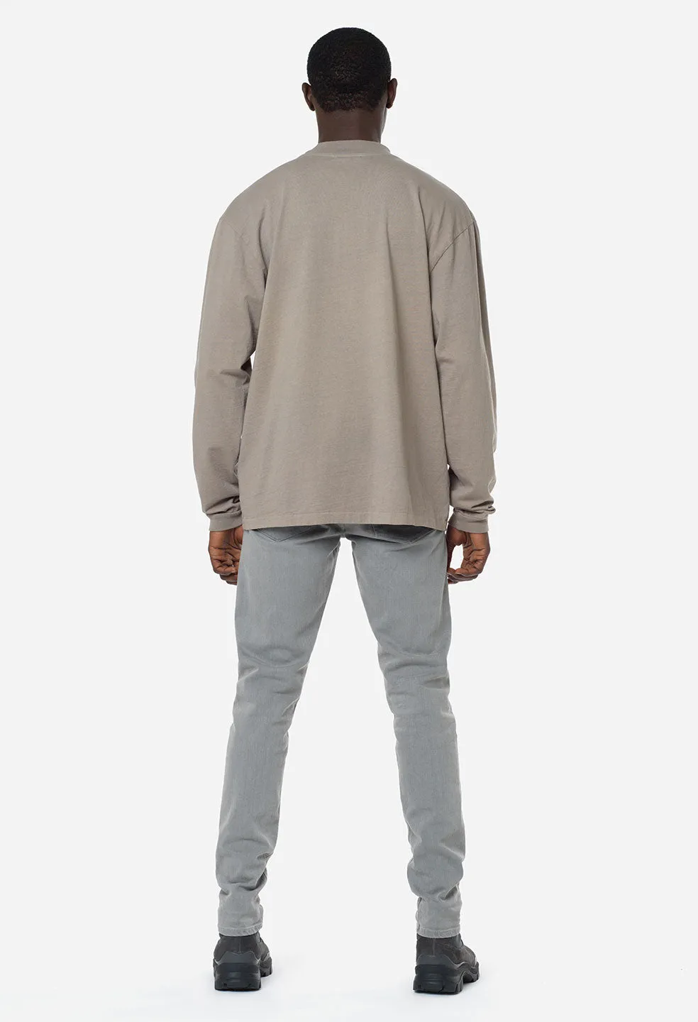 900 LS Mock Tee / Dust