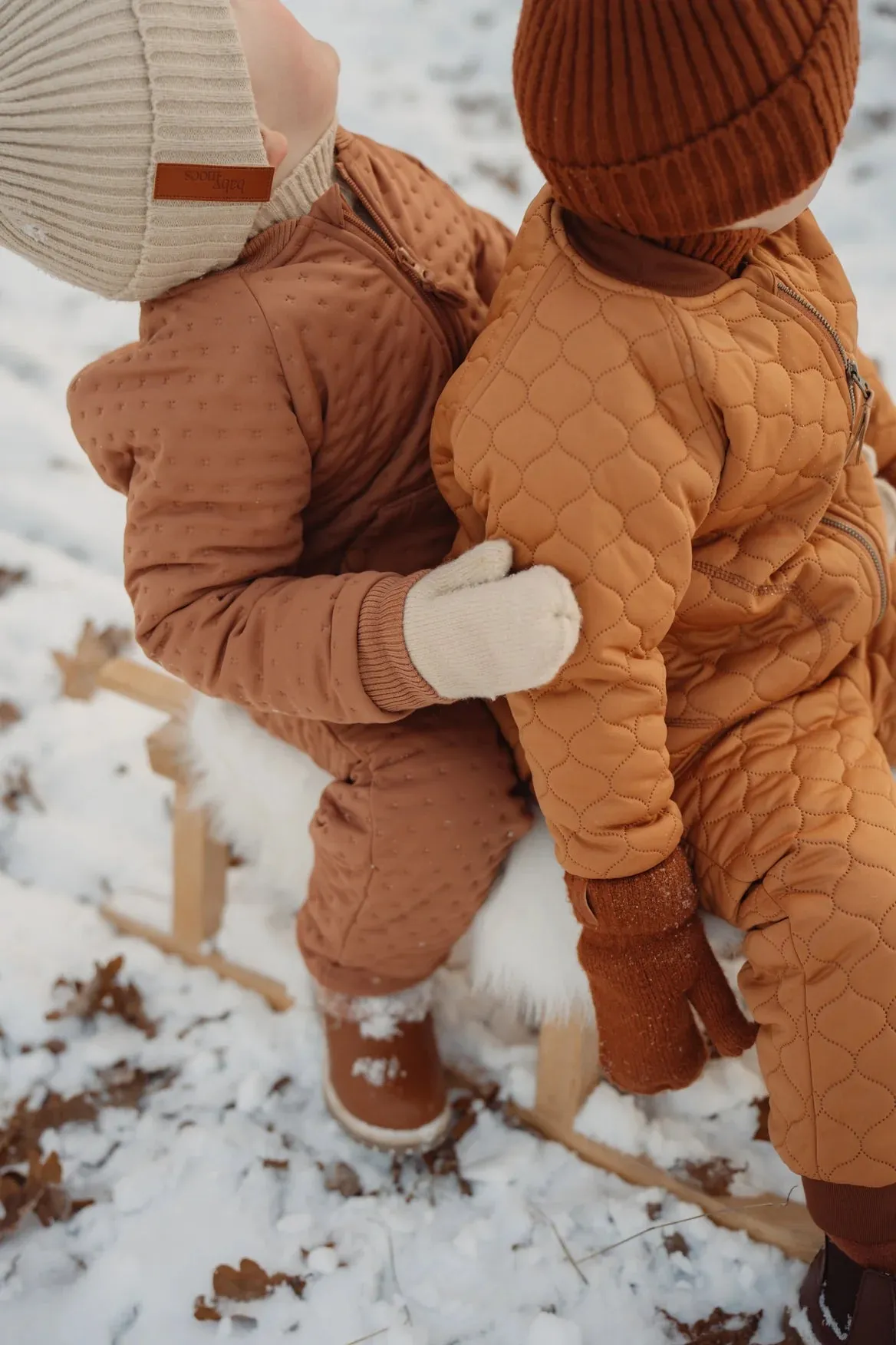 Baby Mocs - Beanie Rust