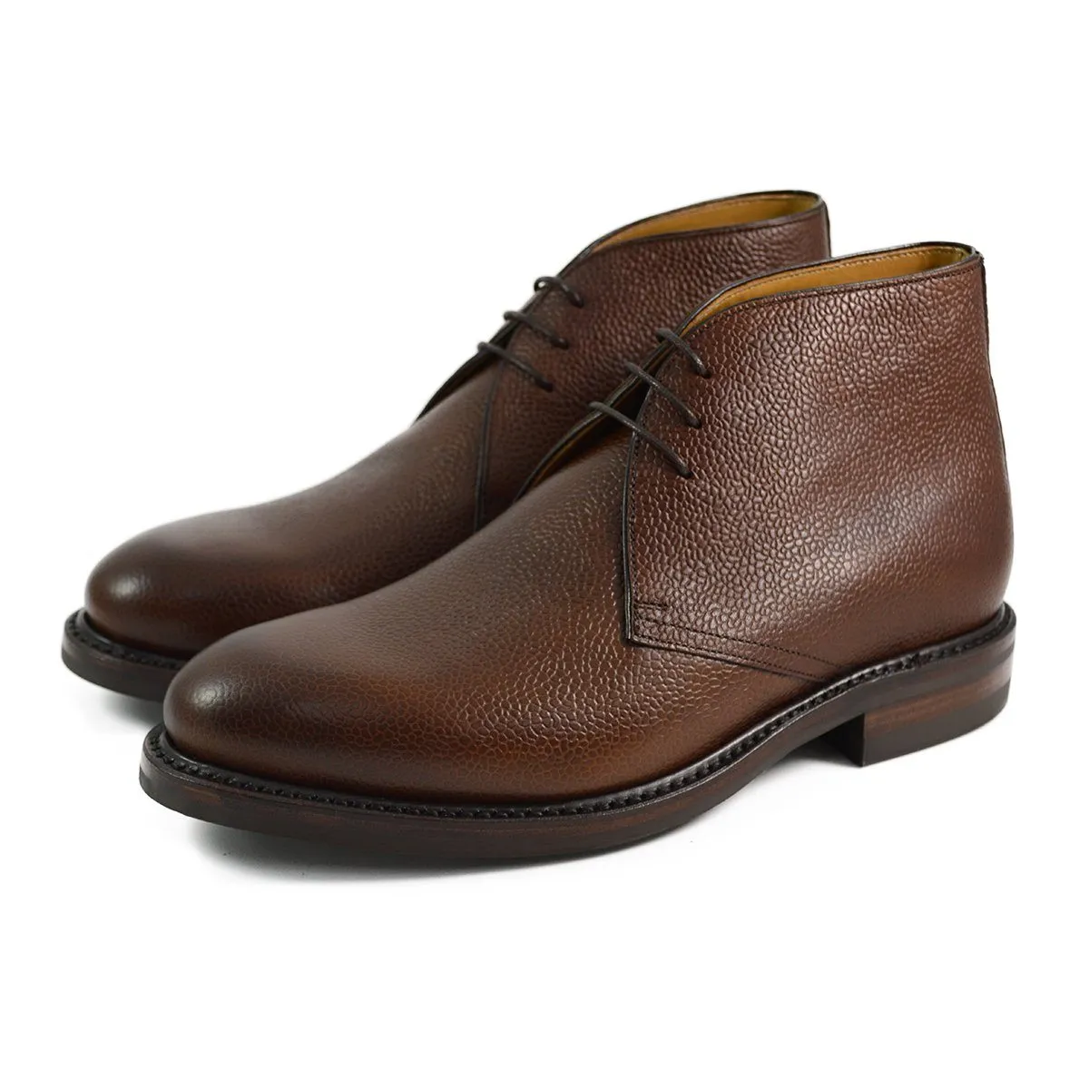 Berwick 1707 Chukka Boot (320) - Dark Brown Grain