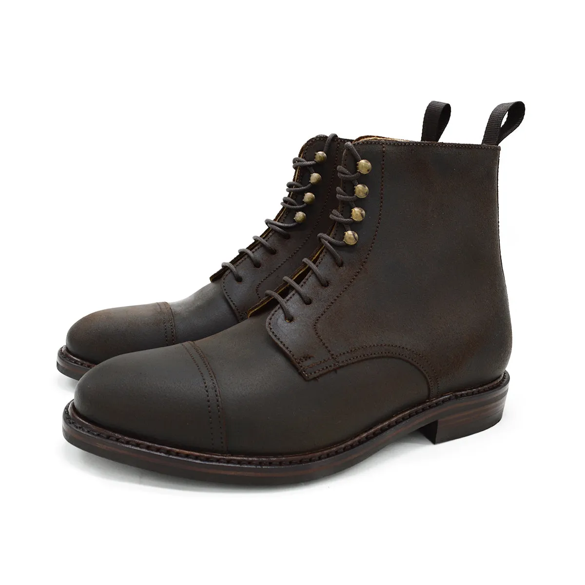 Berwick 1707 Toe Cap Boot (321) - Waxy Commander Snuff