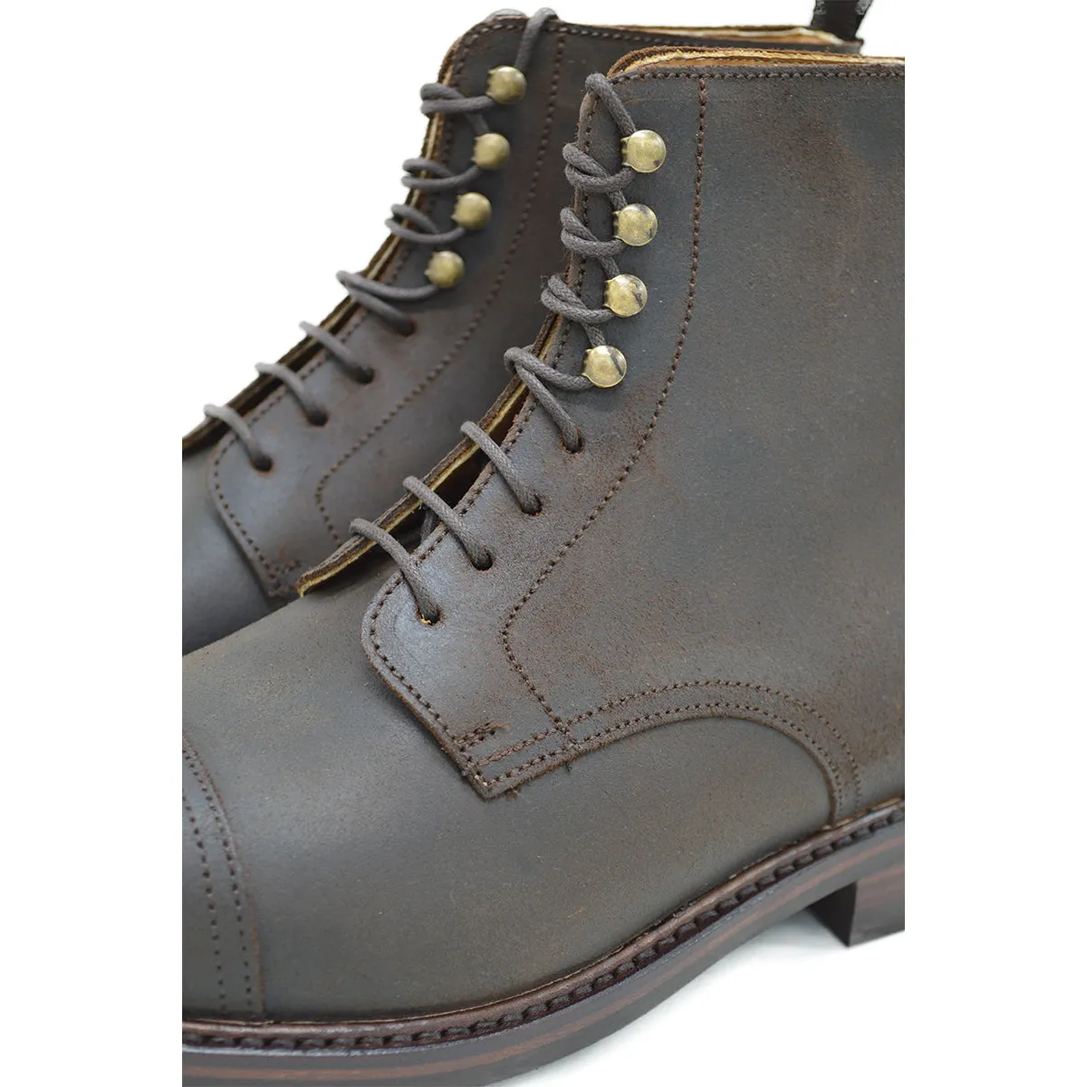 Berwick 1707 Toe Cap Boot (321) - Waxy Commander Snuff