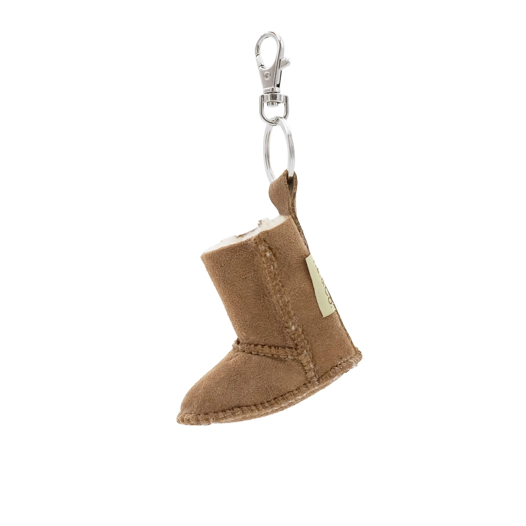 Boot Keyring - Made From Genuine Australian Sheepskin Wool Keyring - 50% Off With Any Purchase