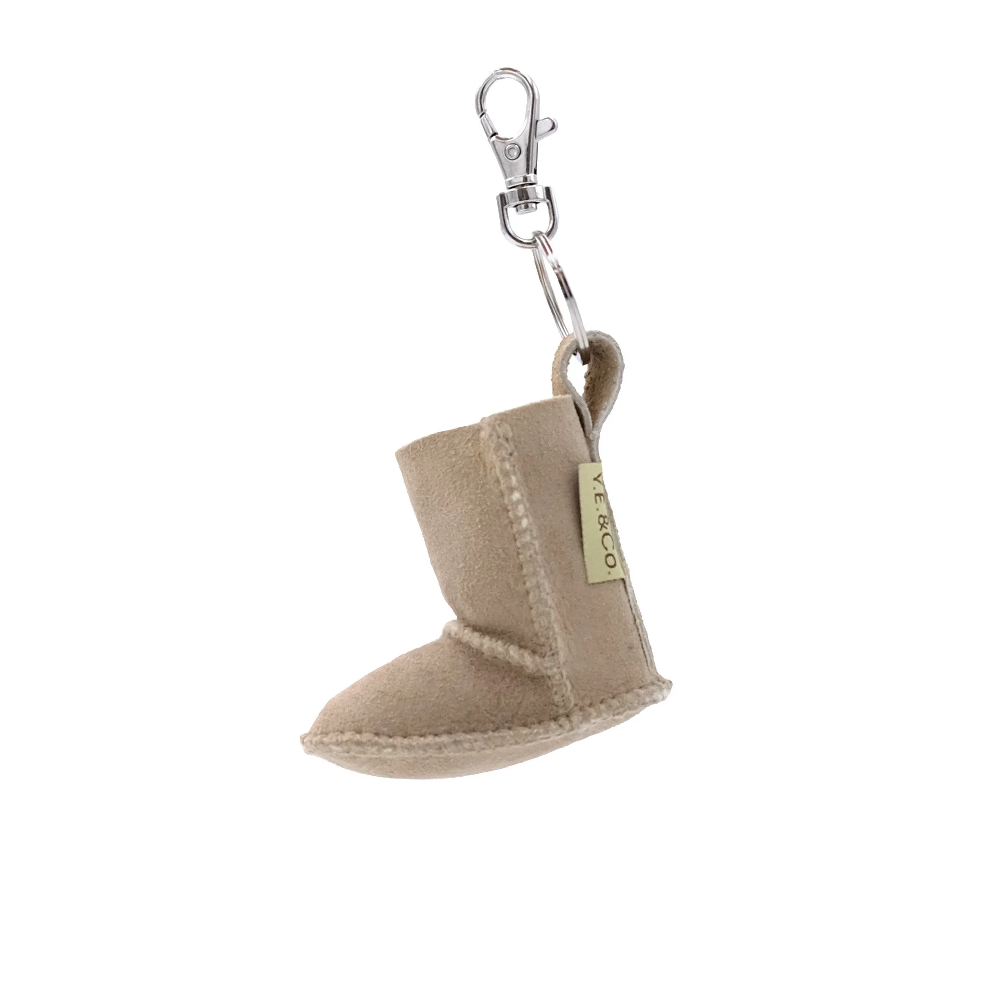 Boot Keyring - Made From Genuine Australian Sheepskin Wool Keyring - 50% Off With Any Purchase