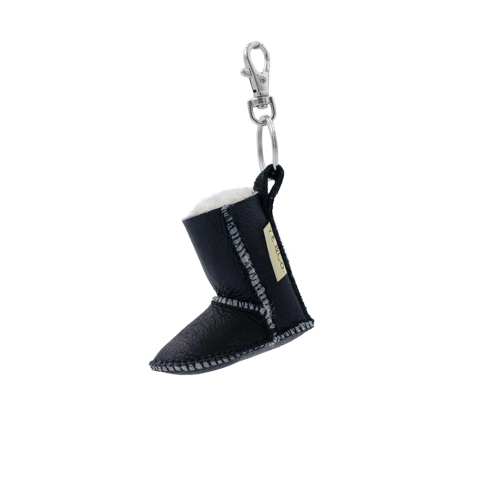 Boot Keyring - Made From Genuine Australian Sheepskin Wool Keyring - 50% Off With Any Purchase