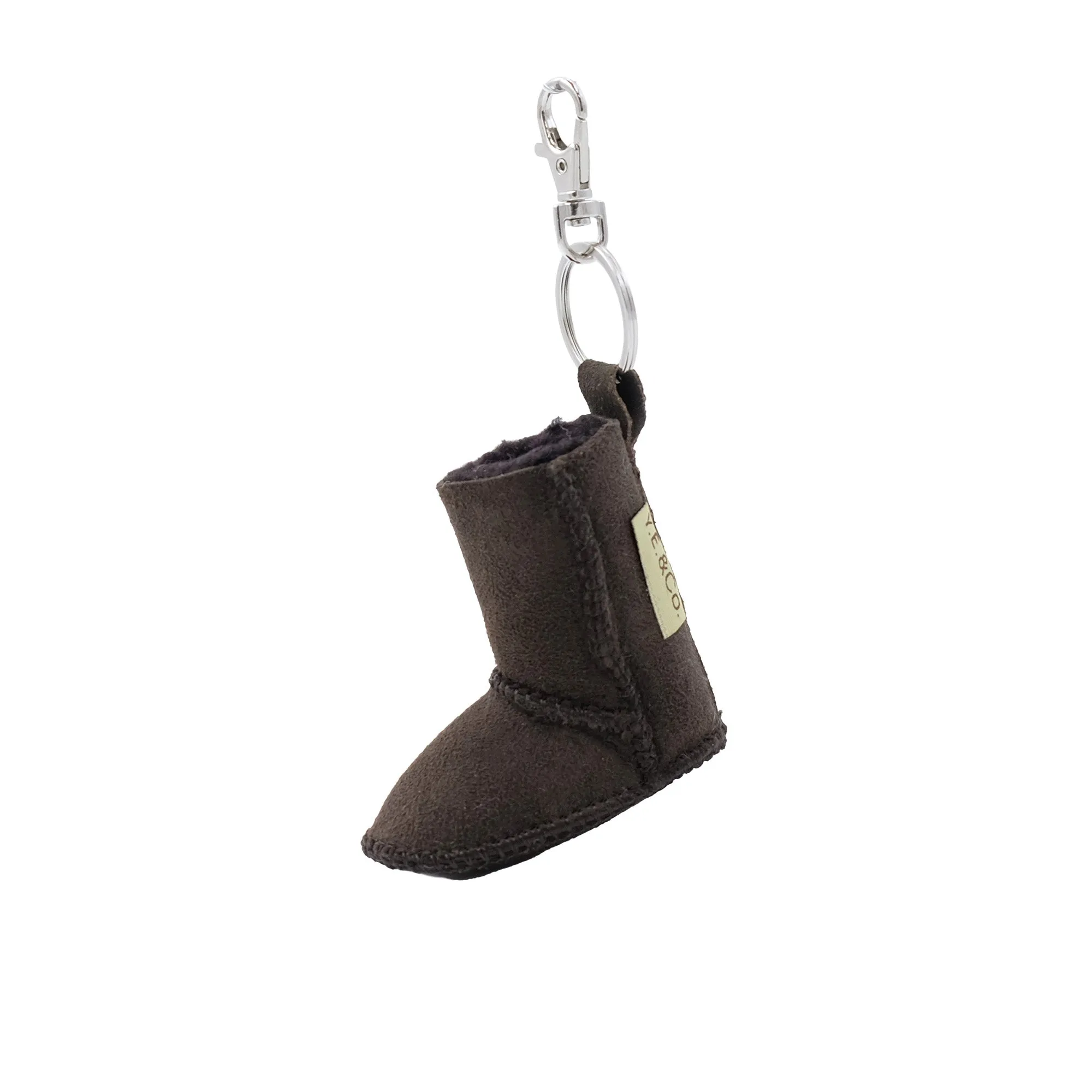 Boot Keyring - Made From Genuine Australian Sheepskin Wool Keyring - 50% Off With Any Purchase