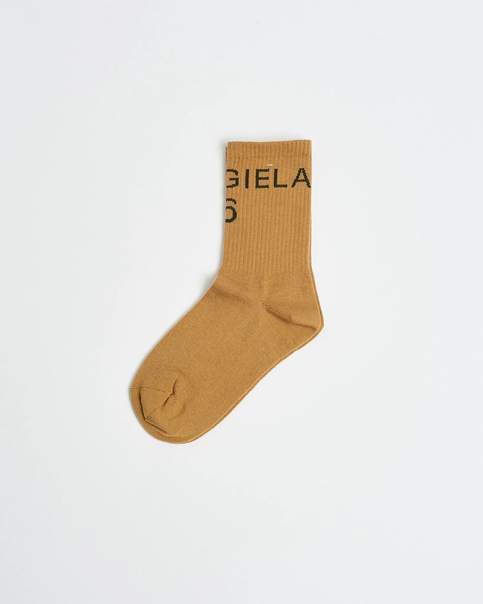 Bootleg Socks in Beige/Khaki