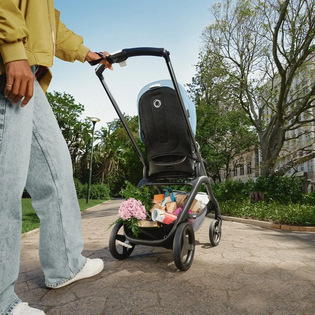 Bugaboo Dragonfly Stroller - Graphite/Midnight Black/Skyline Blue