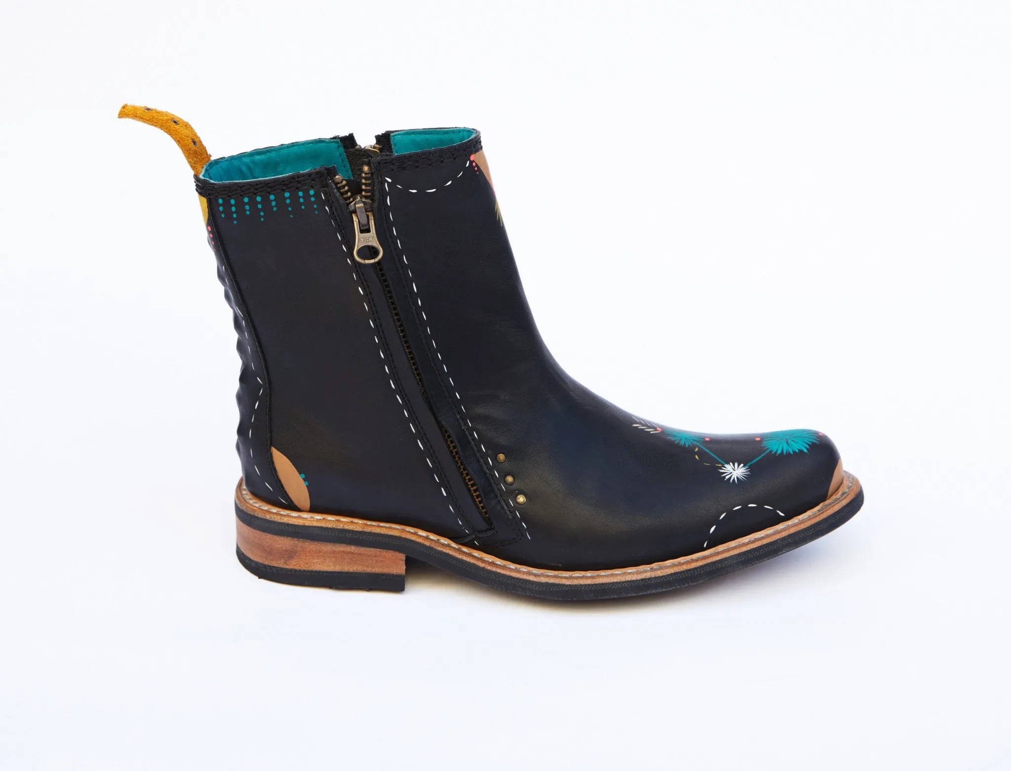 bunnie reiss x pskaufman... No. 1041 TARMAC zip boot Black