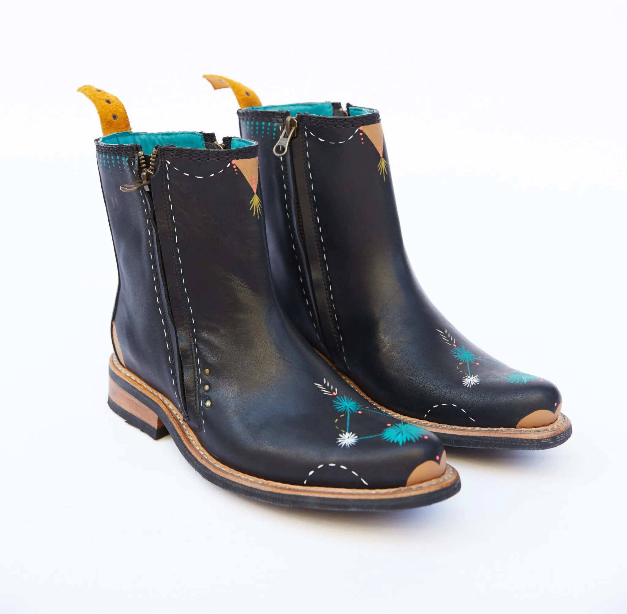 bunnie reiss x pskaufman... No. 1041 TARMAC zip boot Black