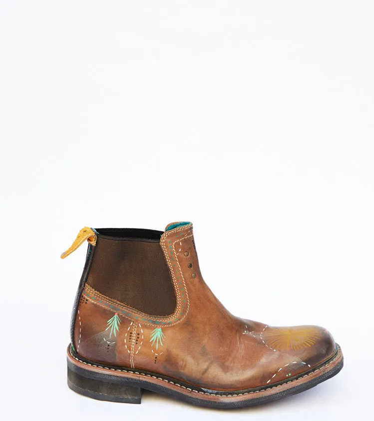 bunnie reiss x pskaufman... No.0007 INTERCHANGE work chelsea boot Moka