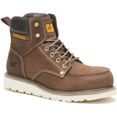 CAT Men's Calibrate Waterproof Steel Toe Work Boot -Khaki- P91420