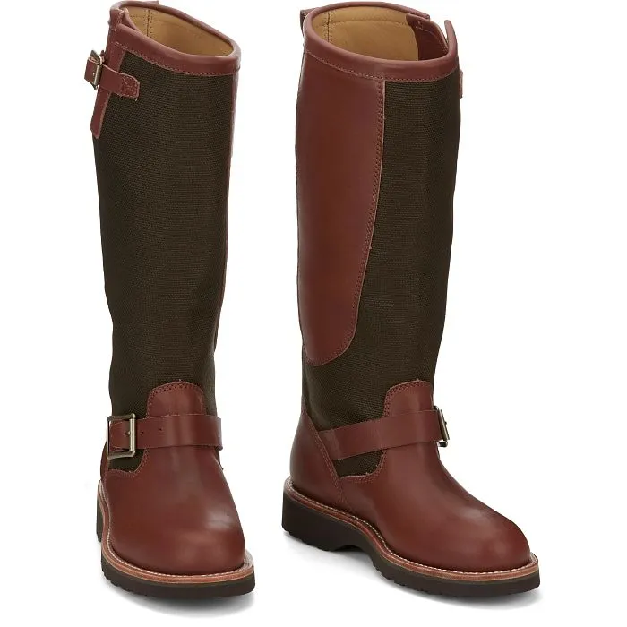 Chippewa Women's Sunjo 15" Soft Toe Outdoor Snake Boot- Brown - SN6913