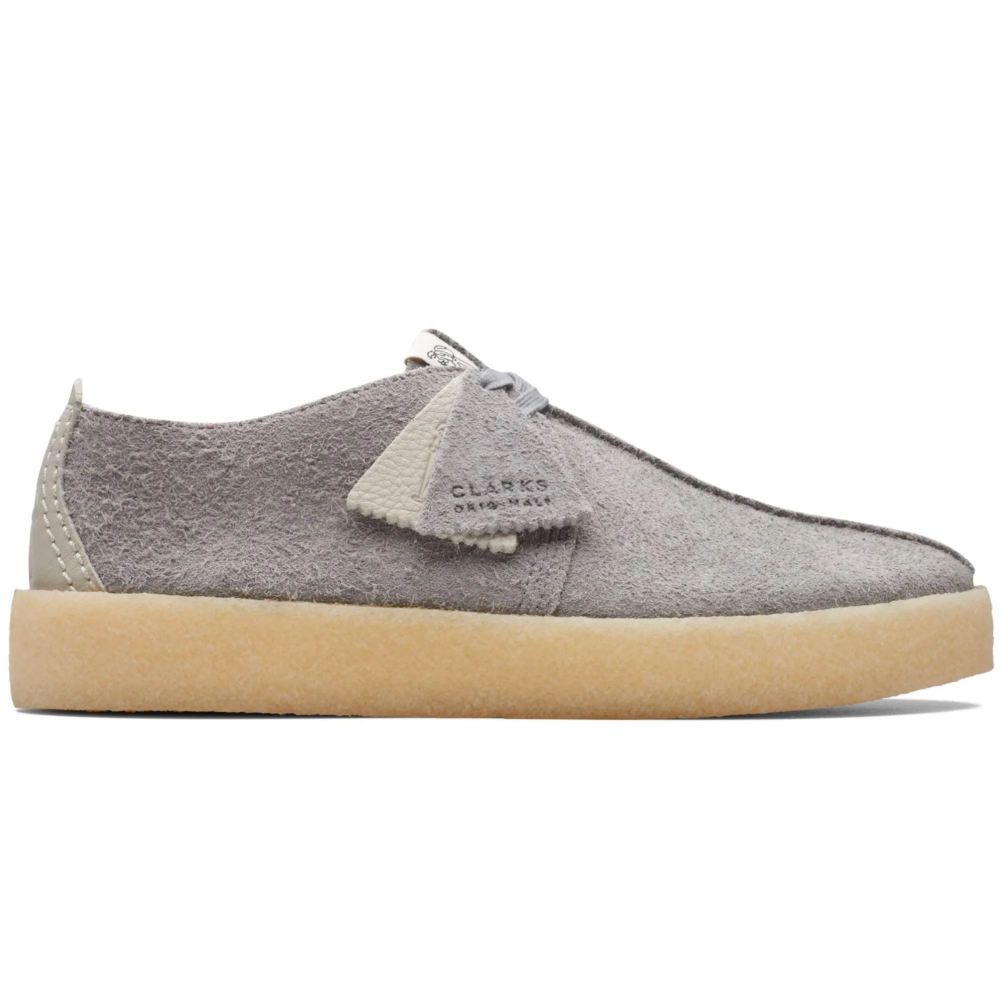 Clarks Originals Trek Cup - Grey Hairy Suede