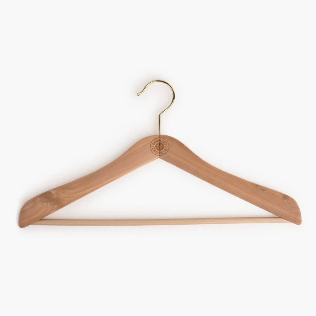 Cobbler's Choice Cedar Hanger | 3-Pack