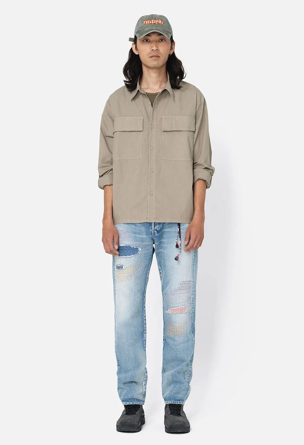 Cotton Himalayan Work Shirt / Tan