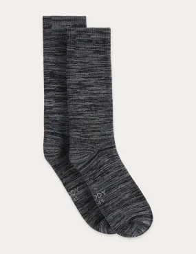 Crew Boot Socks - Dark Grey Marl