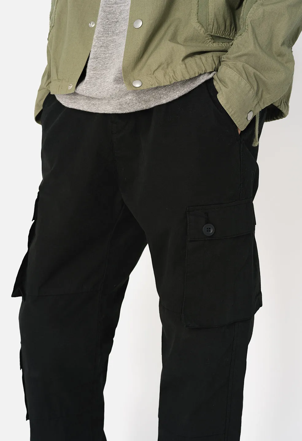 Desert Techno Utility Cargo Pant / Black