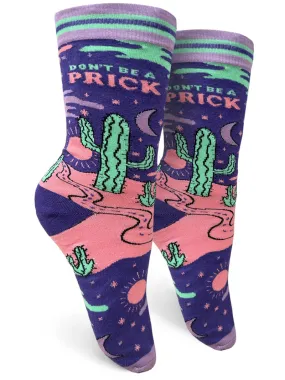 Don’t be a Prick Womens Crew Socks