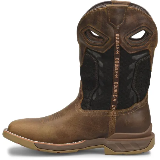 Double H Men's Zenon 11" Comp Toe WP Western Work Boot- Brown - DH5366