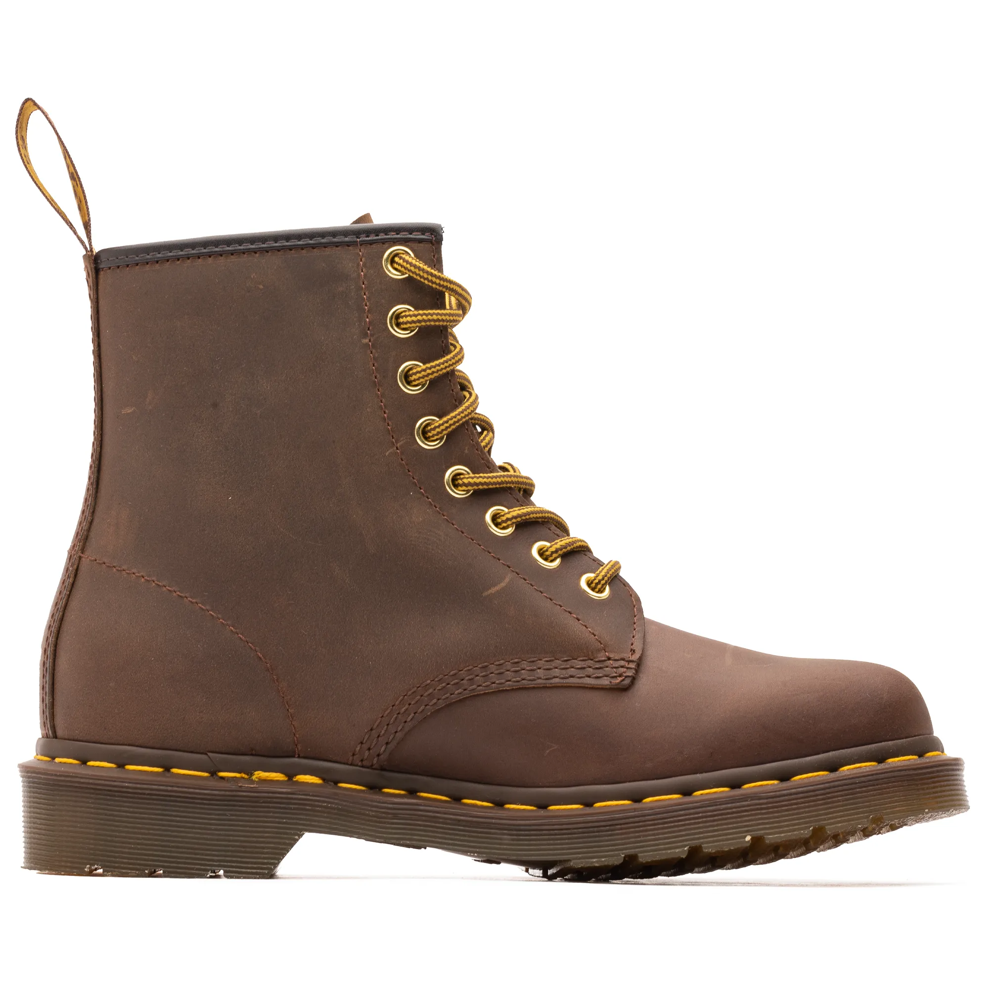 Dr. Martens 1460 Leather Boots - Brown Crazy Horse