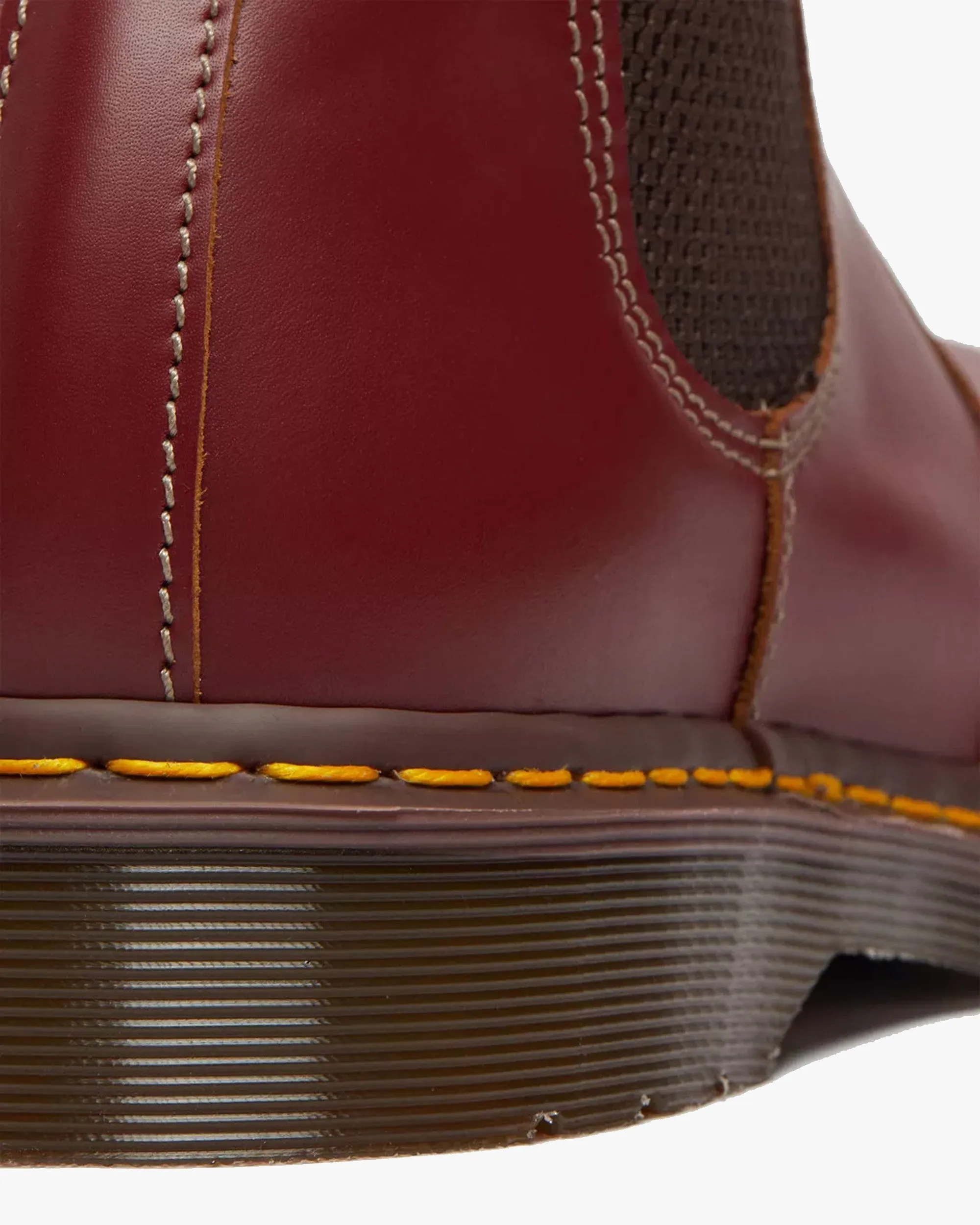 Dr Martens Made In England Vintage 2976 Chelsea Boots - Oxblood Quilon