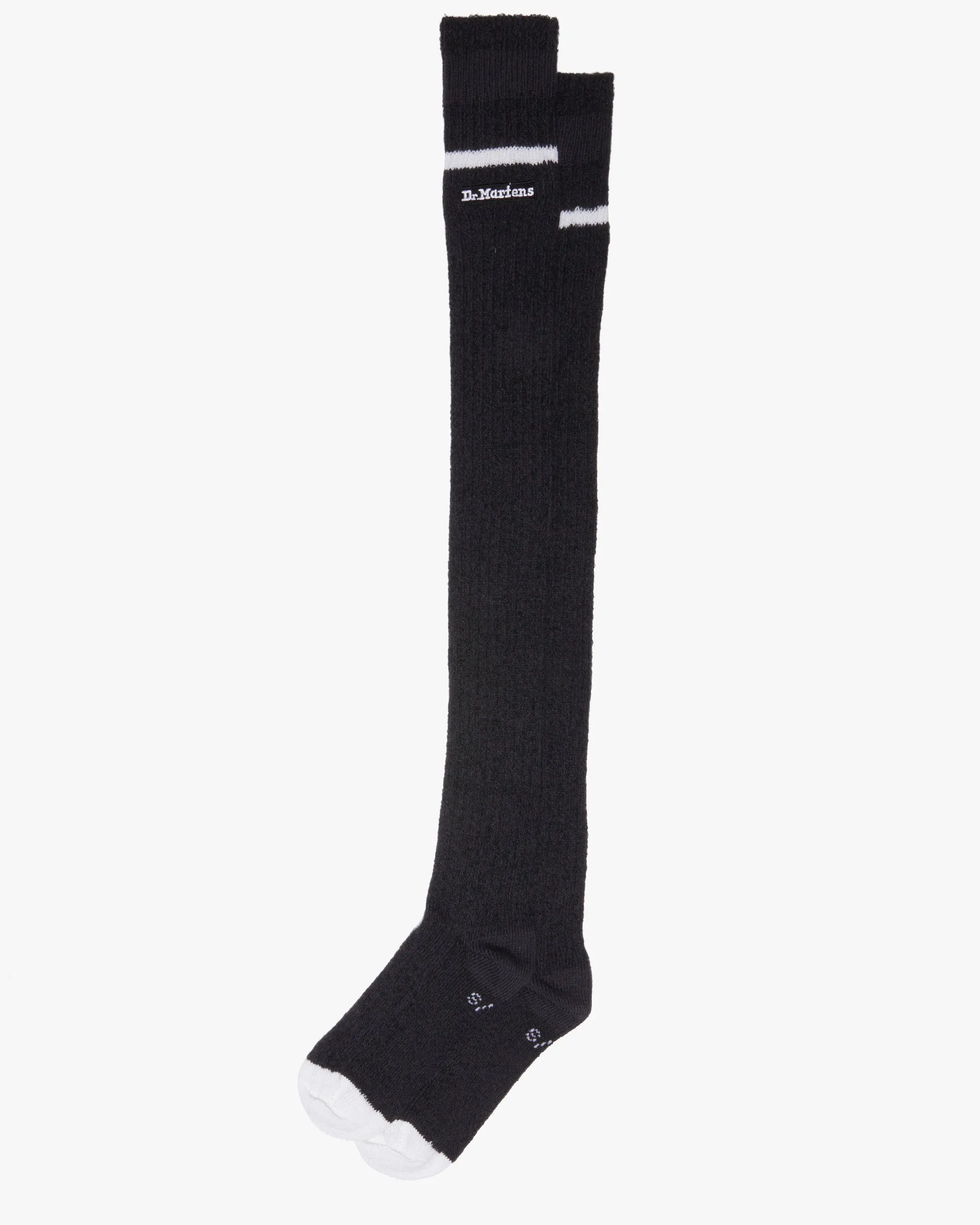 Dr Martens Organic Cotton Long Marl Socks - Black