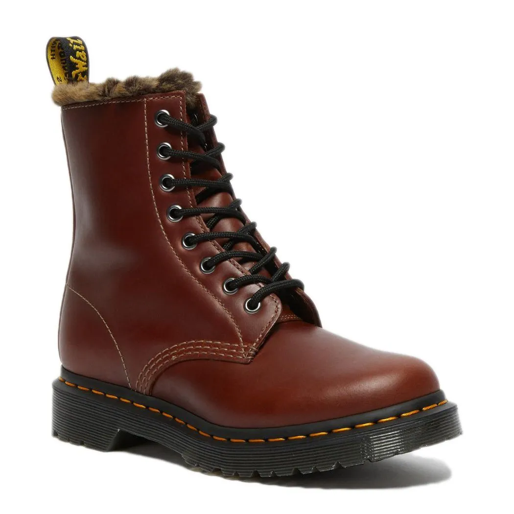 Dr. Martens Women's 1460 Serena Brown Leather