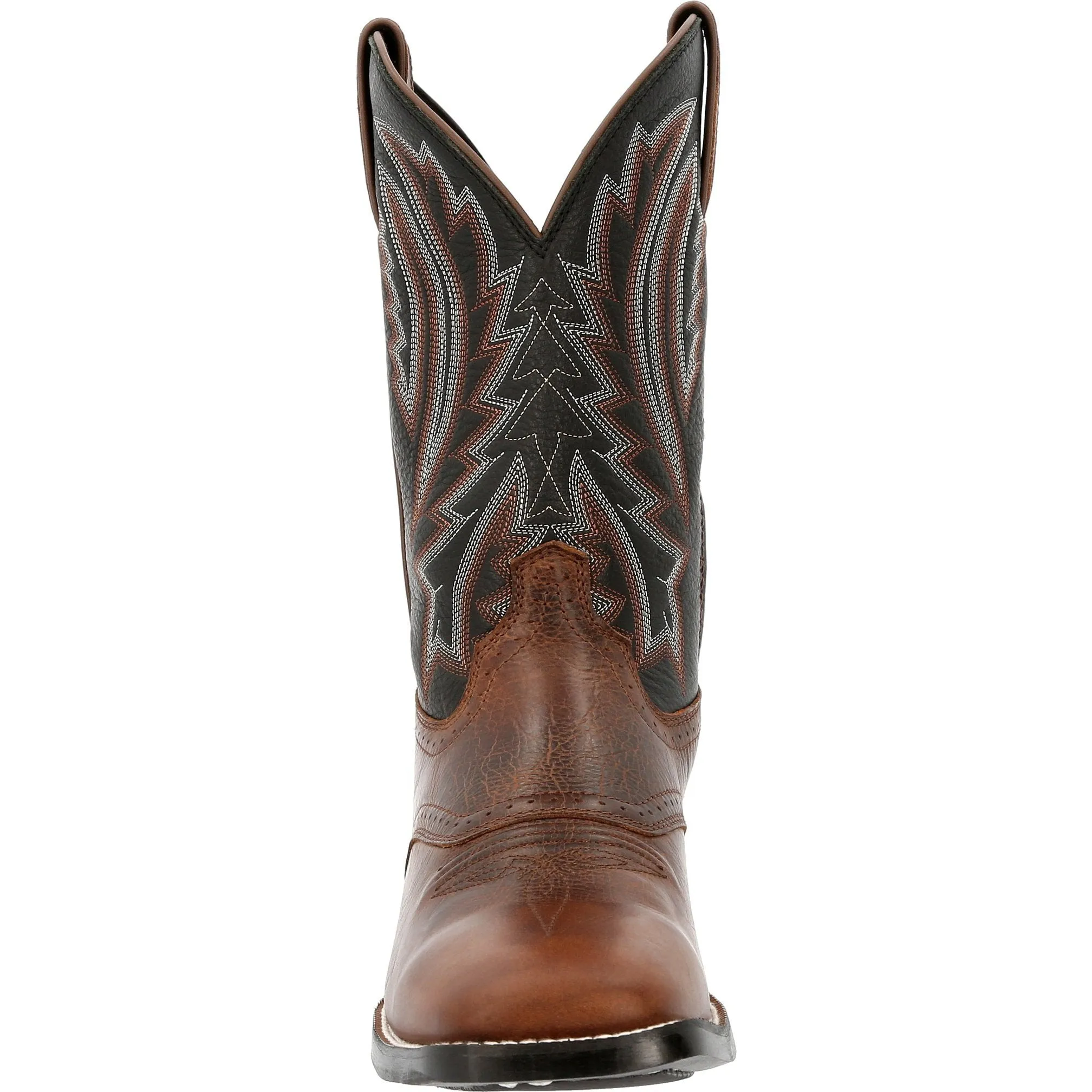 Durango Men's Westward 11" Square Toe Western Boot- Chestnut- DDB0351