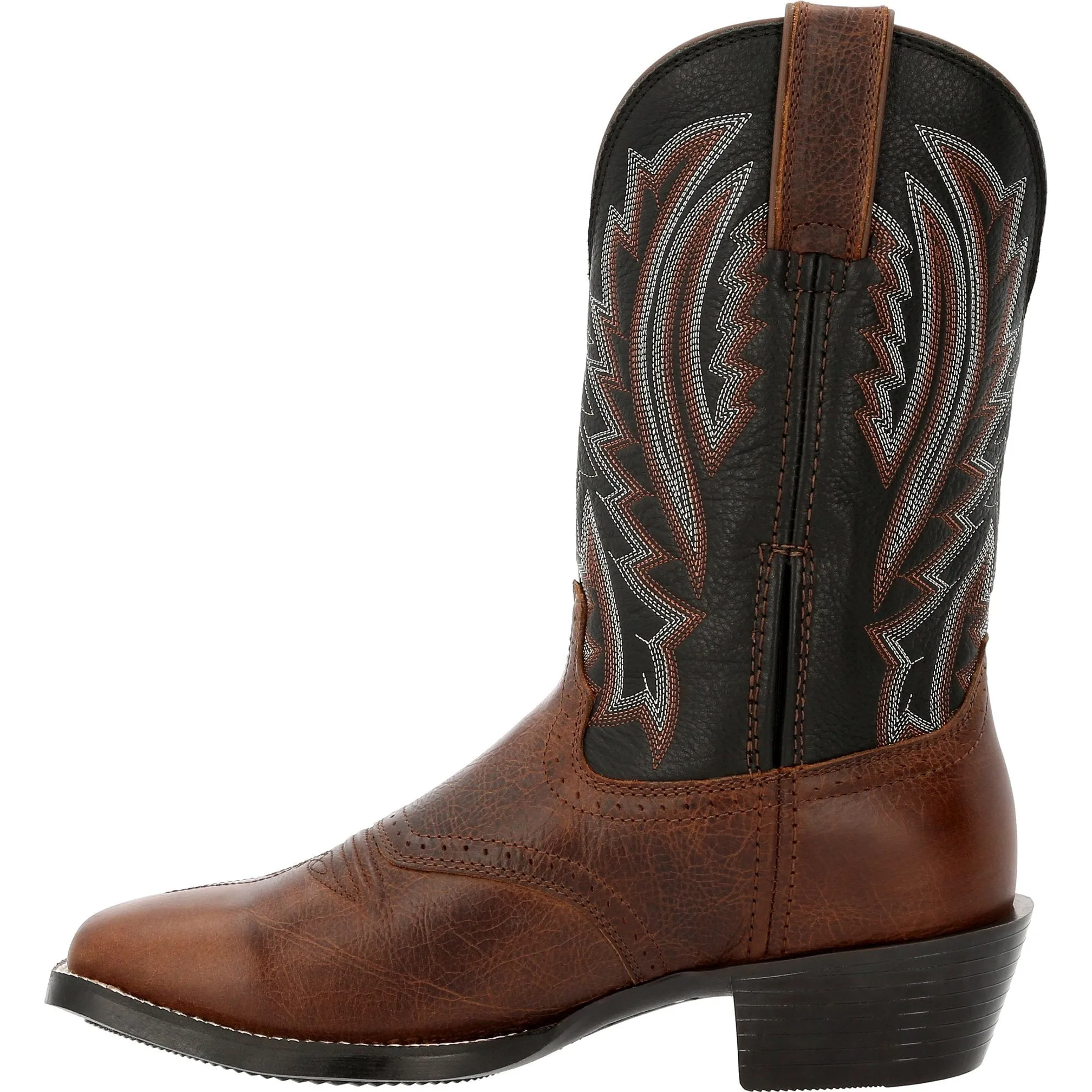 Durango Men's Westward 11" Square Toe Western Boot- Chestnut- DDB0351