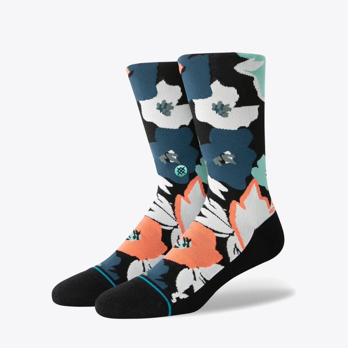 Flower Beds Crew Sock