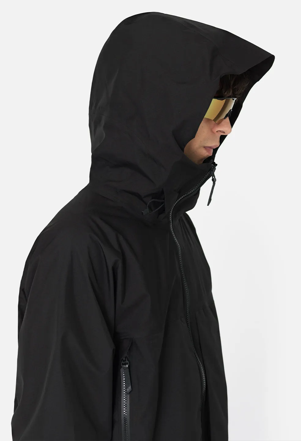 JOHN ELLIOTT X DESCENTE ALLTERRAIN SHELL JACKET / Black