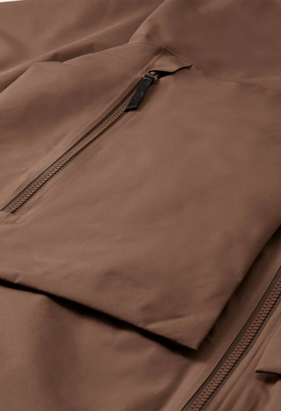 JOHN ELLIOTT X DESCENTE ALLTERRAIN SHELL JACKET / Chocolate