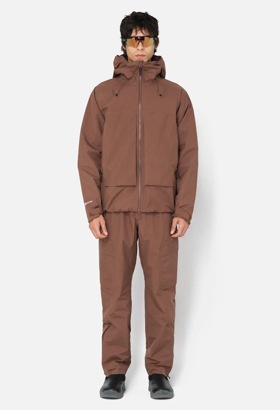 JOHN ELLIOTT X DESCENTE ALLTERRAIN SHELL JACKET / Chocolate