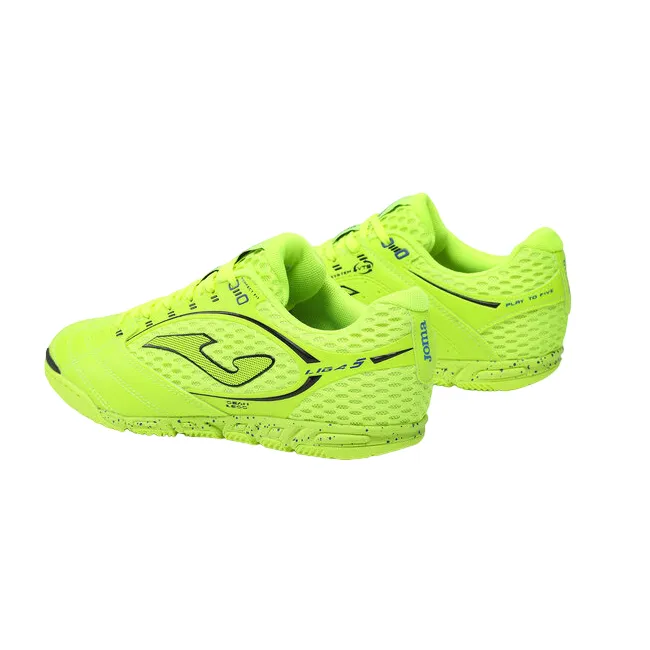 Joma indoor soccer shoe Liga 5 2309 fluorescent yellow