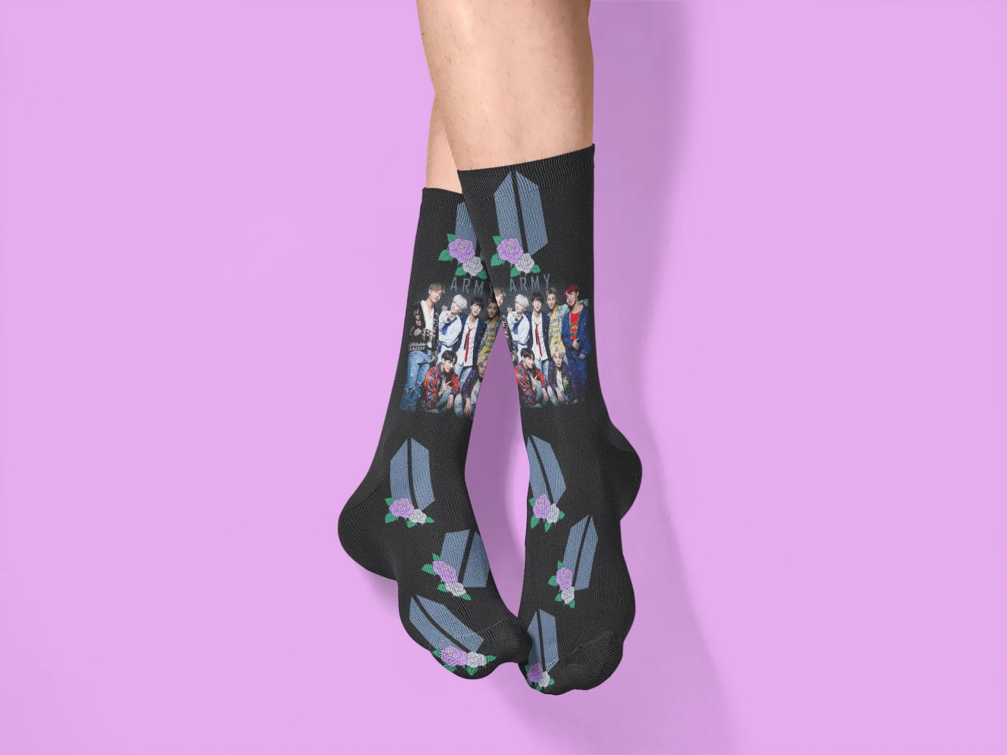 K pop character Socks