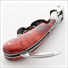 Laguiole Magnum Stained Poplar Burl Corkscrew - D