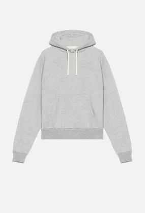 Loopwheel Hoodie / Heather Grey