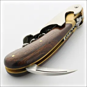 Magnum Cold Forged Brass Corkscrew - Desert Ironwood