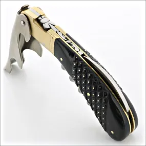 Magnum Cold Forged Brass Corkscrew - Studded Ebony