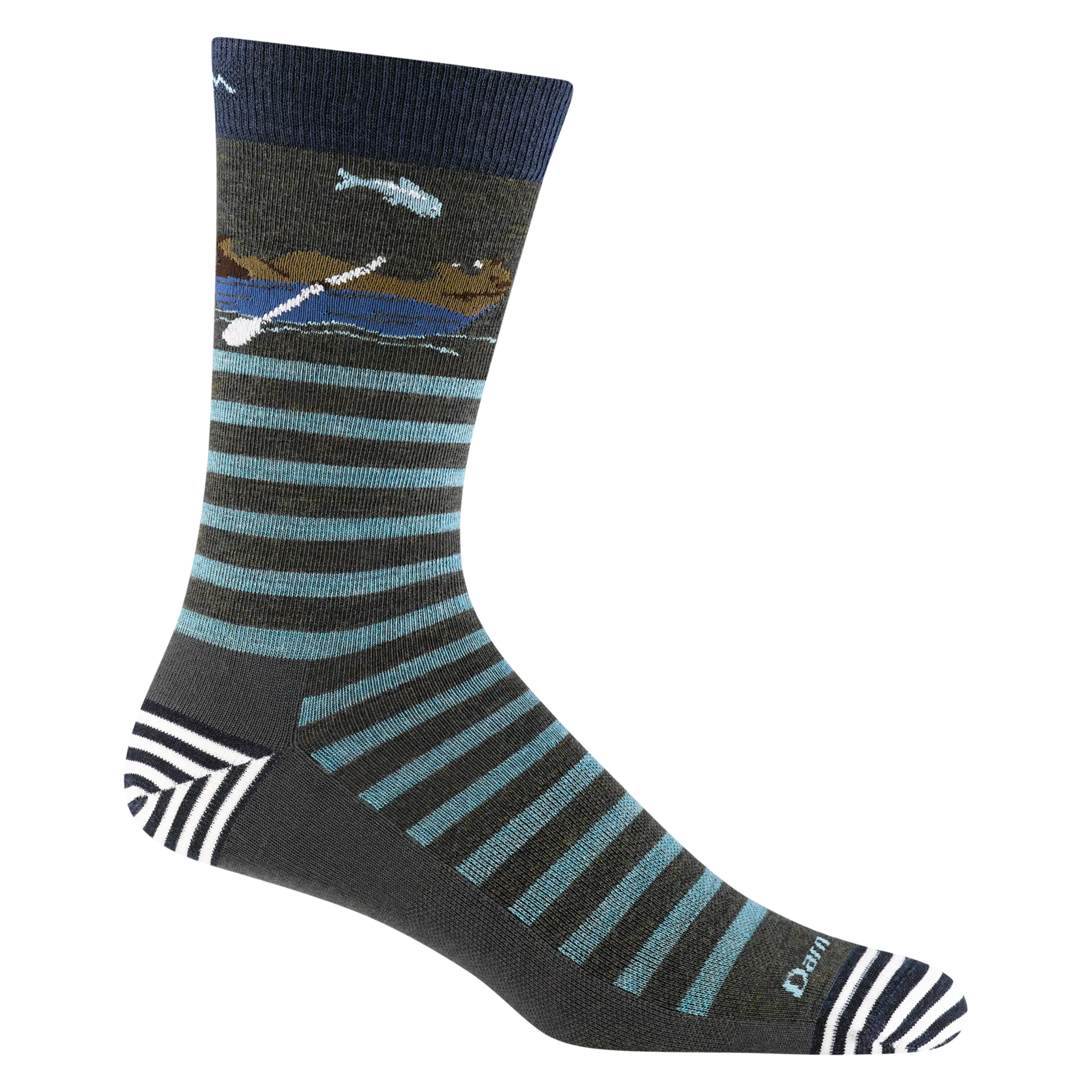 Men's Animal Haus Crew  Lightweight Lifestyle Sock