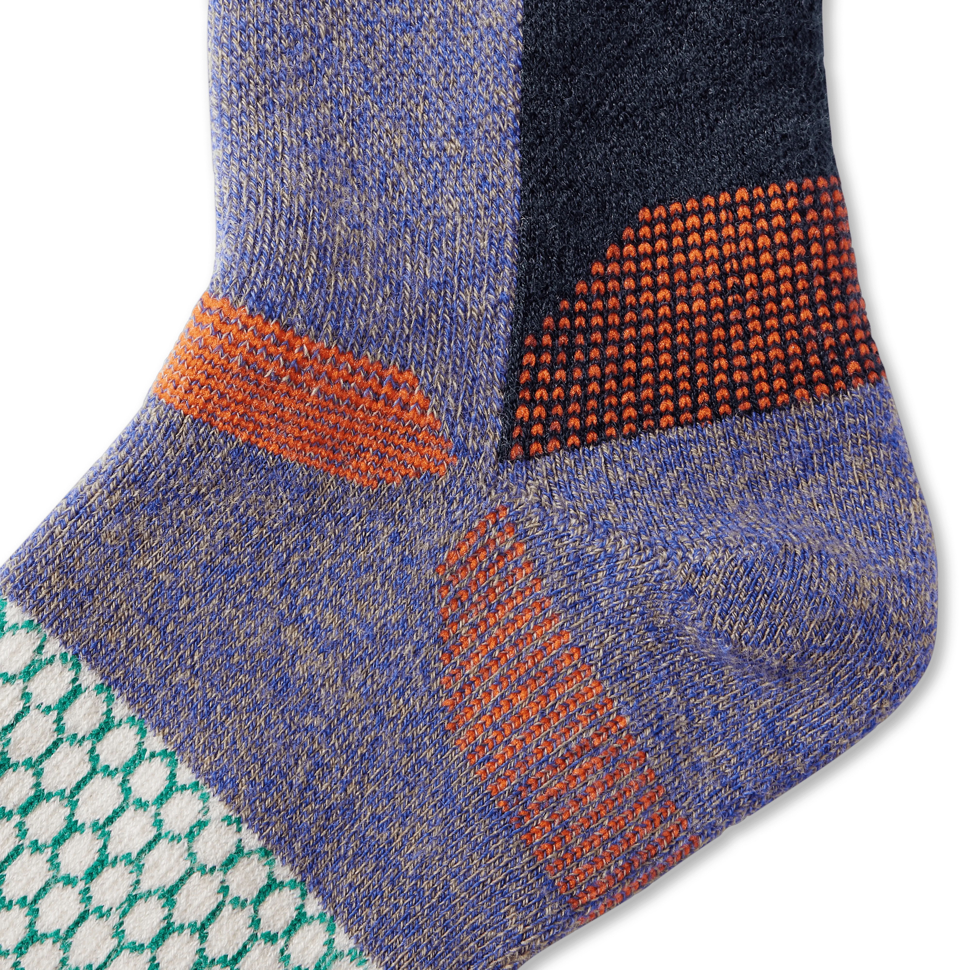 Men's Full-Cushion Merino Wool Blend Ski & Snowboard Socks