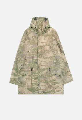 Military Parka / Washed Tiger Camo