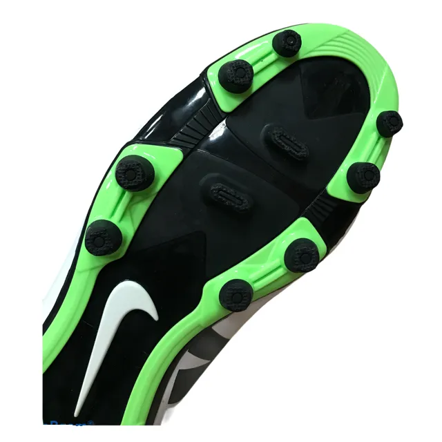 Nike men's football boot Mercurial Vortex FG 573873 103 white black green