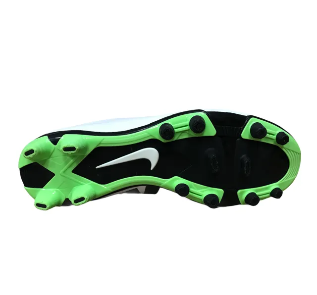 Nike men's football boot Mercurial Vortex FG 573873 103 white black green