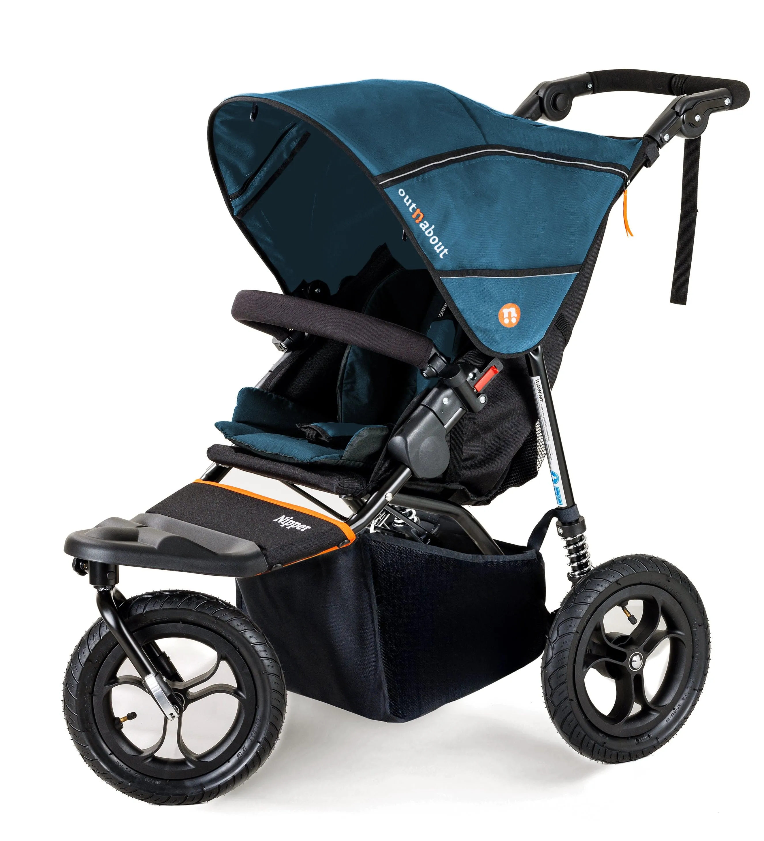 Out n About Nipper V5 Single Pushchair Starter Bundle - Highland Blue