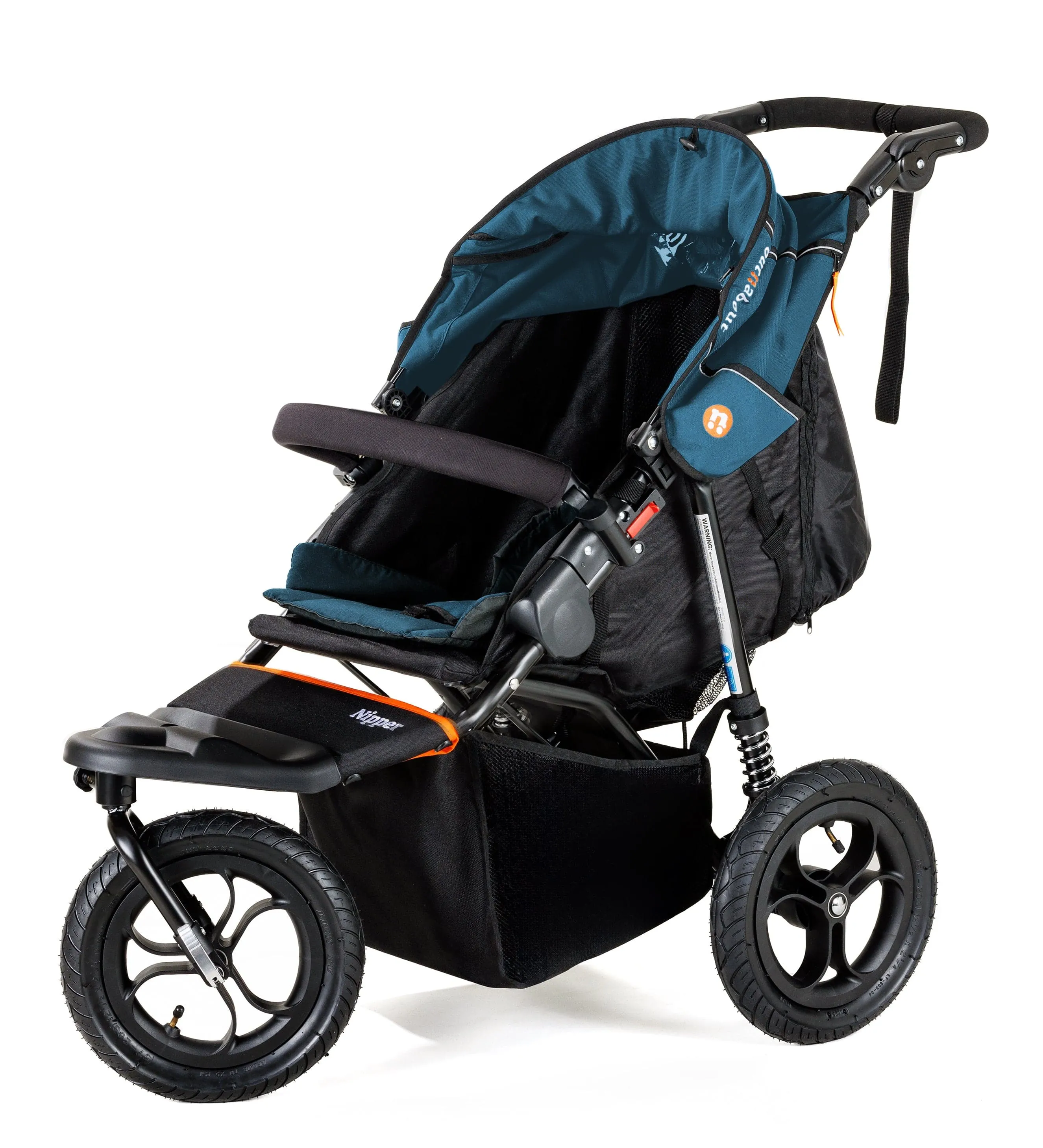 Out n About Nipper V5 Single Pushchair Starter Bundle - Highland Blue