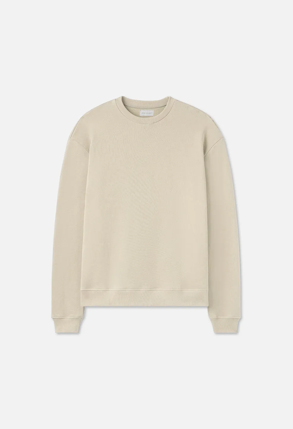 Oversized Crewneck Pullover / Ceramic