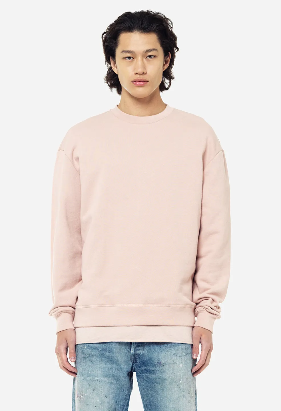 Oversized Crewneck Pullover / Twilight