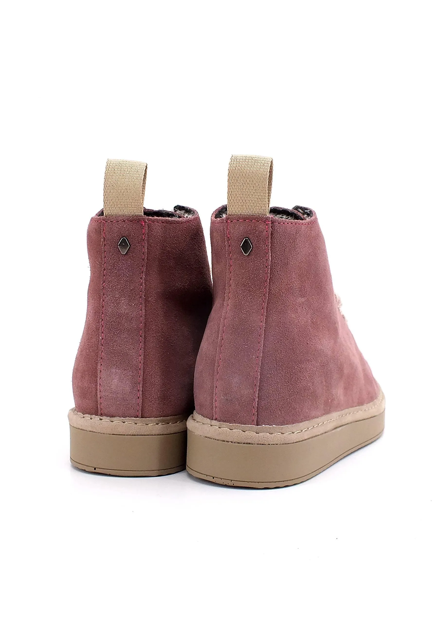 PAN CHIC Ankle Boot Sneaker Pelo Donna Brownrose Powder Pink P01W1400200006